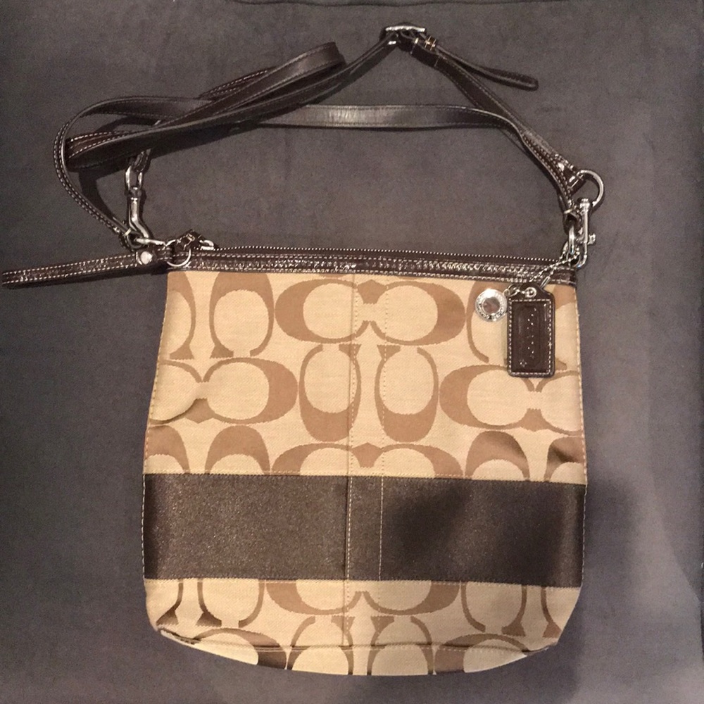 Coach brown bag